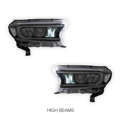 Ford Ranger PX MK2 MK3 (2015 - 2020) Sequential Indicator "FROST" Headlights LH + RH