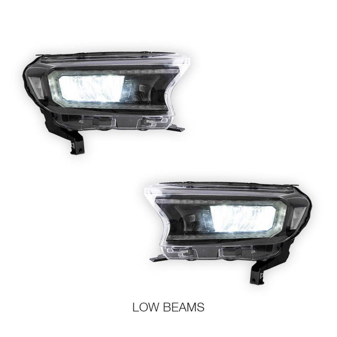 Ford Ranger PX MK2 MK3 (2015 - 2020) Sequential Indicator "FROST" Headlights LH + RH