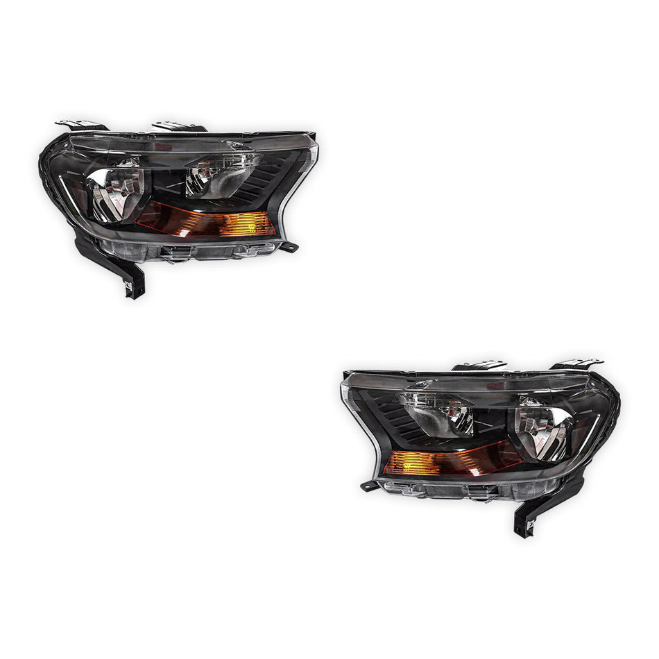 Ford Ranger PX MK2 / MK3 (2015 - 2022) Non-Projector Headlights LH + RH