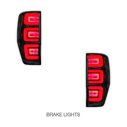 Ford Ranger PX MK1 / MK2 / MK3 (2012 - 2021) Smoked Triple-Eye Style LED Tail Lights LH + RH