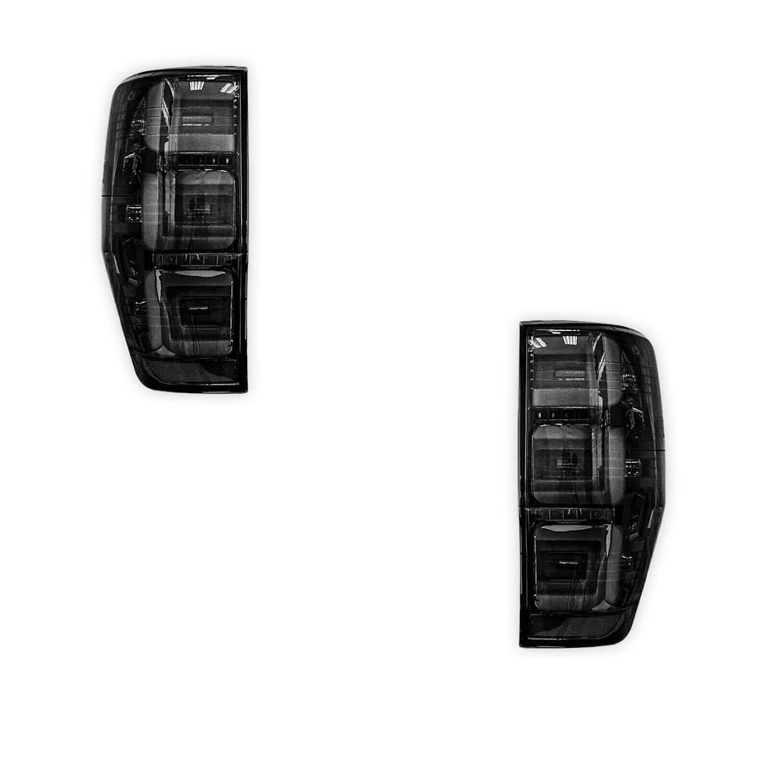 Ford Ranger PX MK1 / MK2 / MK3 (2012 - 2021) Smoked Triple-Eye Style LED Tail Lights LH + RH