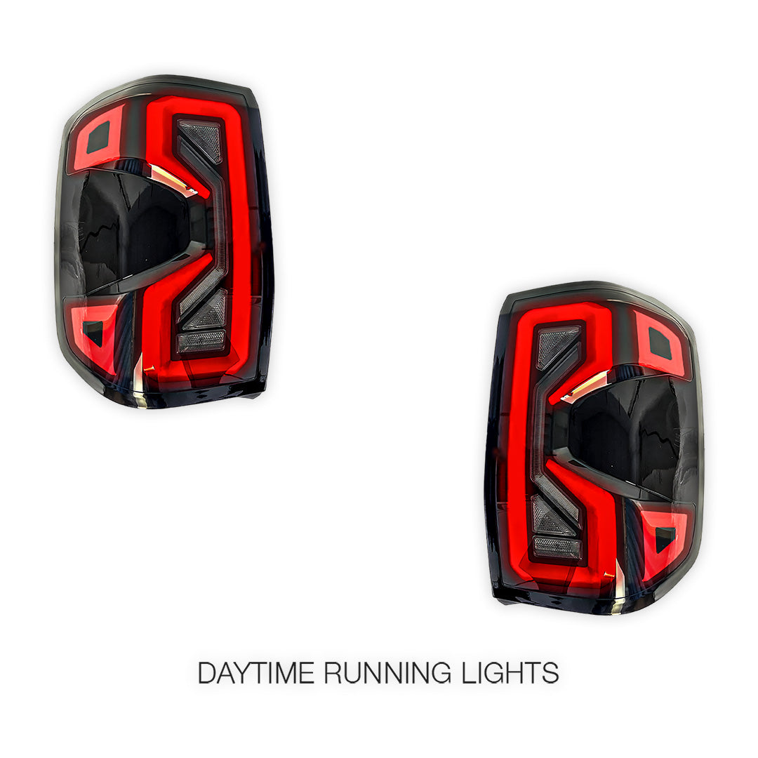 Ford Ranger T9 PY (2022 - 2024) Smoked LED Tail Lights LH + RH