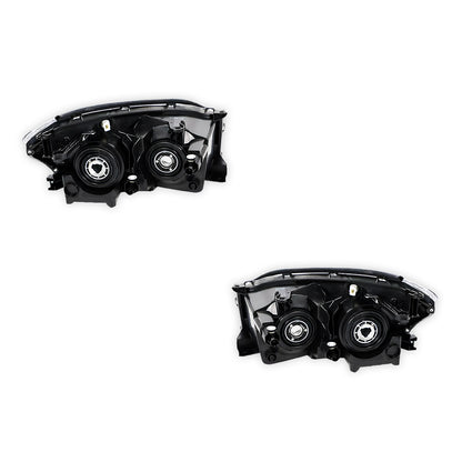 Toyota RAV4 XA30 / ACA30 Series 1 (2005 - 2008) Black Headlights LH + RH
