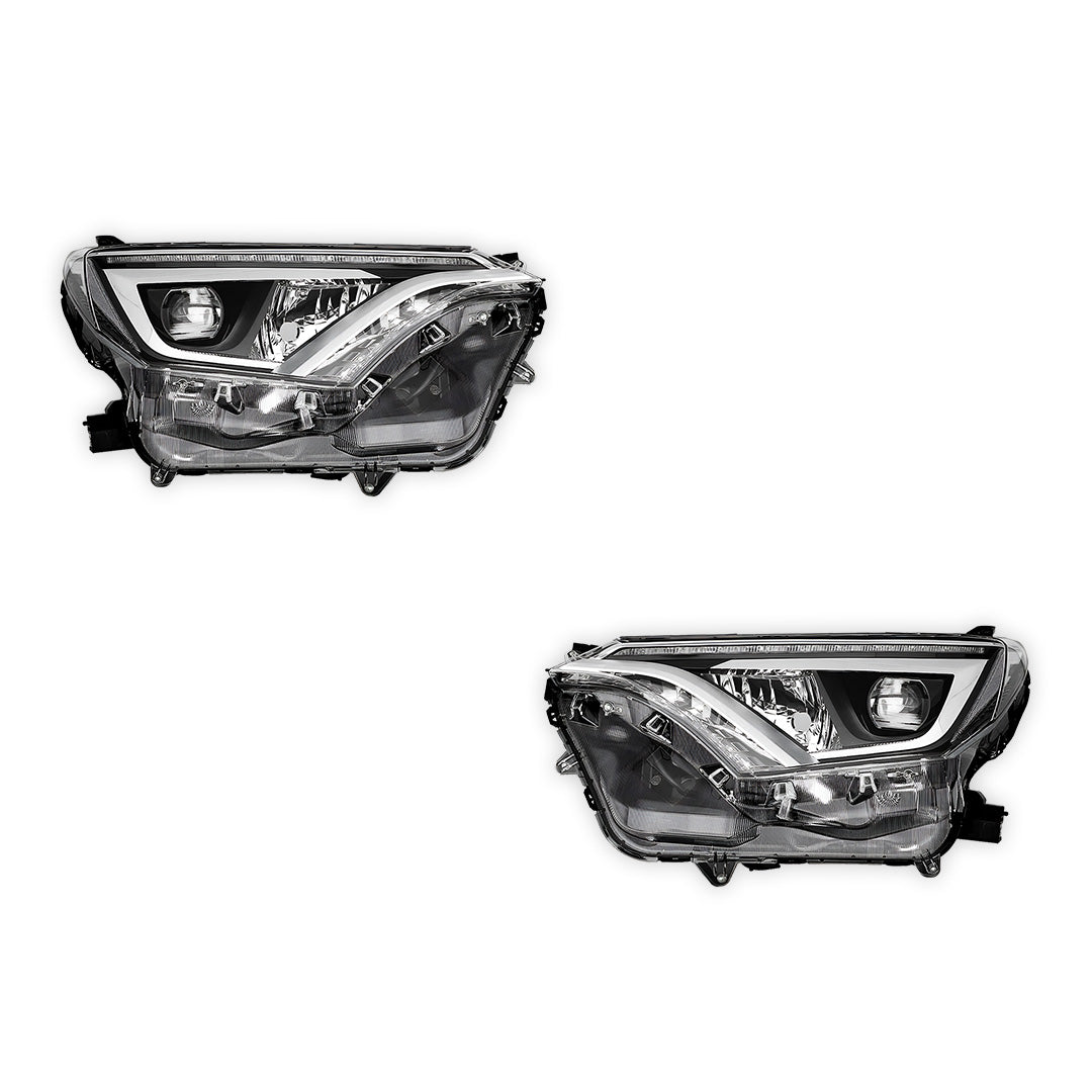 Toyota RAV4 XA40  / ASA40 Series 2 (2015 - 2018) LED OEM Style Headlights LH + RH
