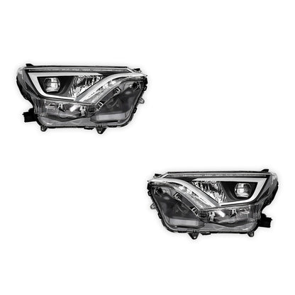 Toyota RAV4 XA40  / ASA40 Series 2 (2015 - 2018) LED OEM Style Headlights LH + RH