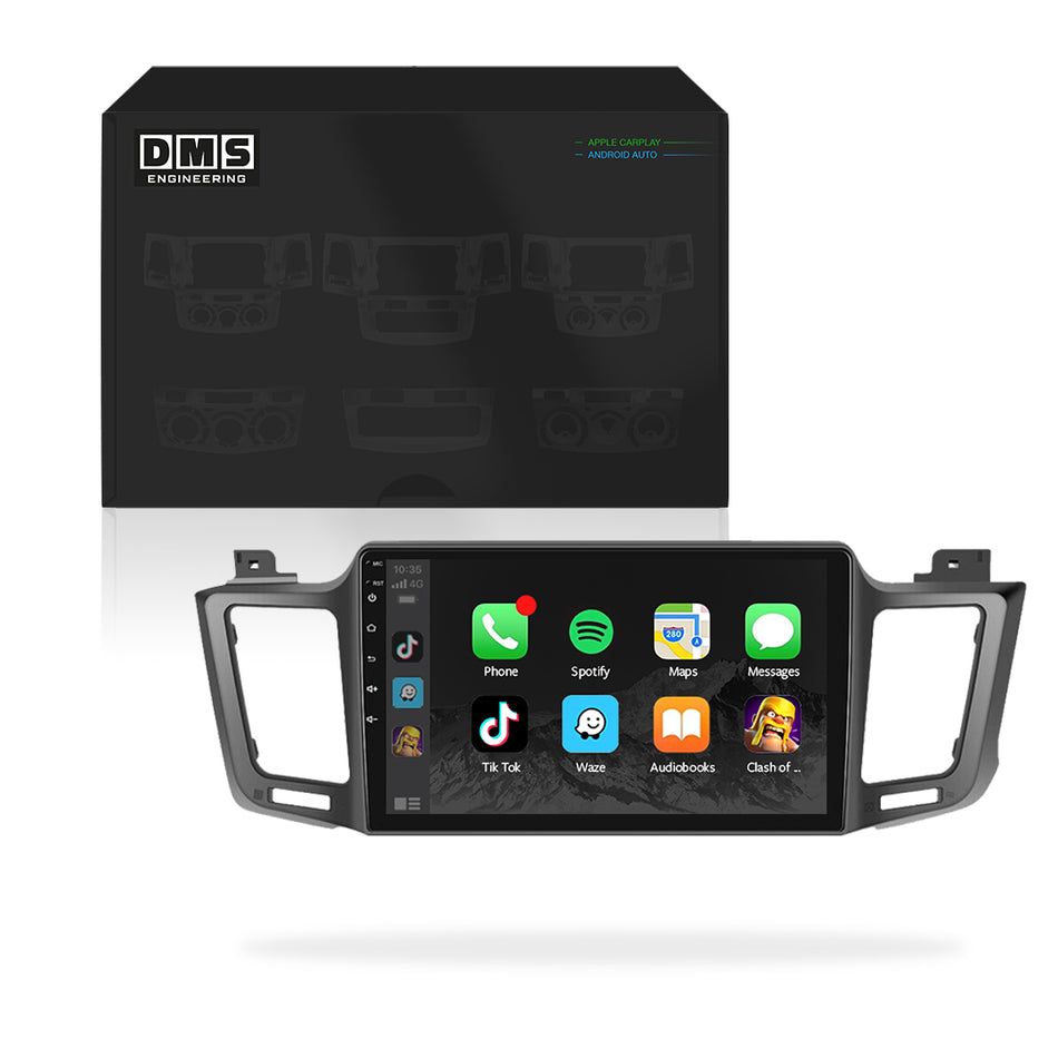 Toyota RAV4 XA40 / XA50 LHD (2013 - 2019) 10.1" Wireless Android 13 Head Unit for Apple CarPlay / Android Auto