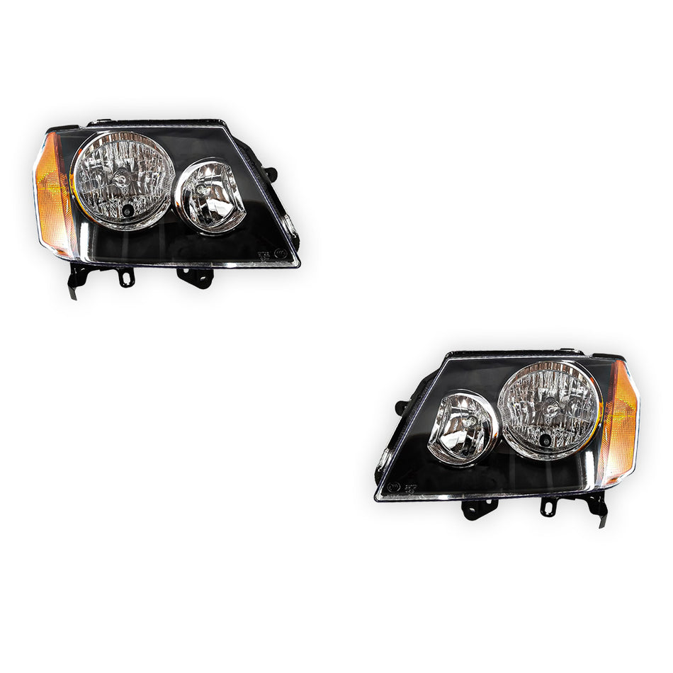 Holden Colorado RC 2/4 Door (2008 - 2012) Headlights LH + RH