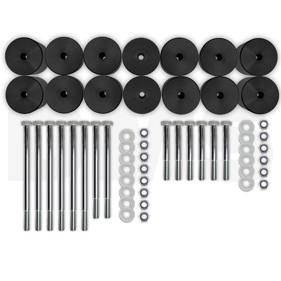 Holden Rodeo RA / RA7 (2003 - 2008) Dual Cab Body Lift Kit – DMS ...