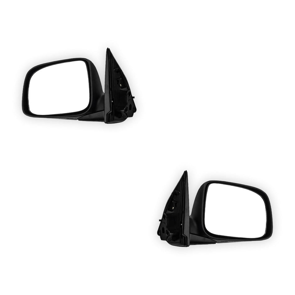 Holden Colorado RC (2008 - 2012) Manual Door Mirrors (Black)