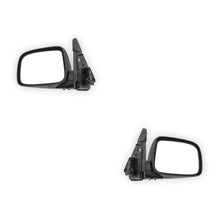Holden Rodeo RA (2003 - 2006) Electric Door Mirrors (Black)