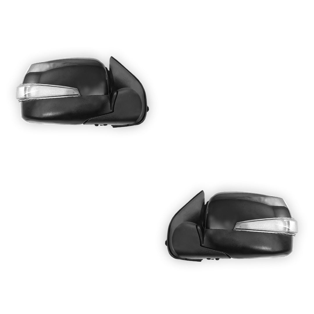 Holden Rodeo RA (2006 - 2008) Electric Door Mirrors (Black)