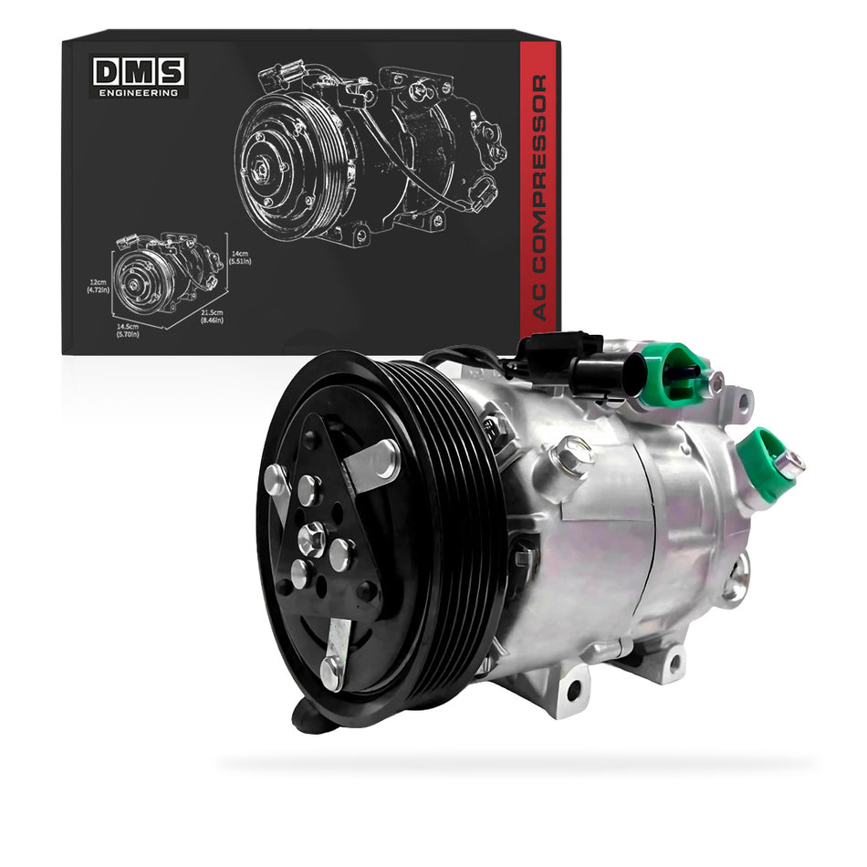 Hyundai Santa Fe CM (2006 - 2012) 2.2L AC Compressor + Clutch Assembly