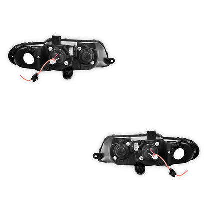 Holden Statesman WH (1999 - 2003) Black Projector OEM Style Headlights LH + RH