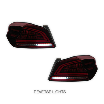 Subaru WRX VA (2015 - 2021) Sequential Red Tail Lights LH + RH