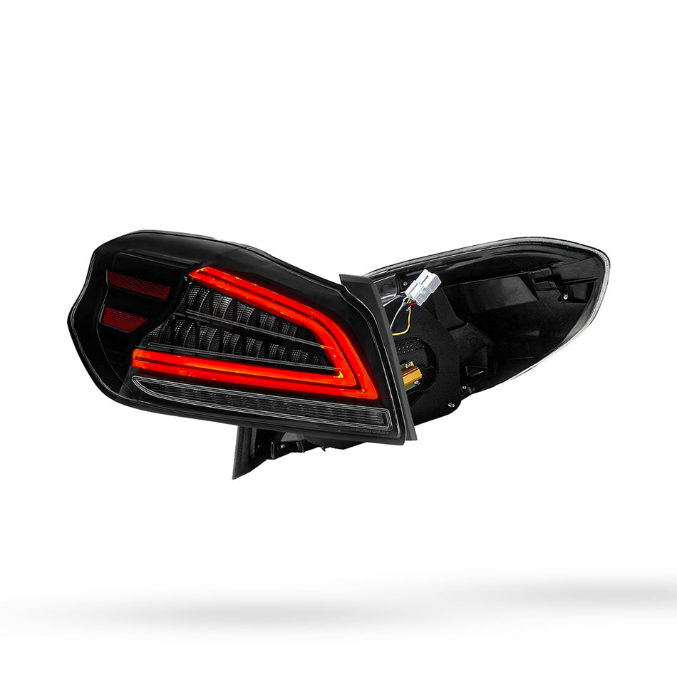 Subaru WRX VA (2015 - 2021) Sequential Smoked Clear Tail Lights LH + RH