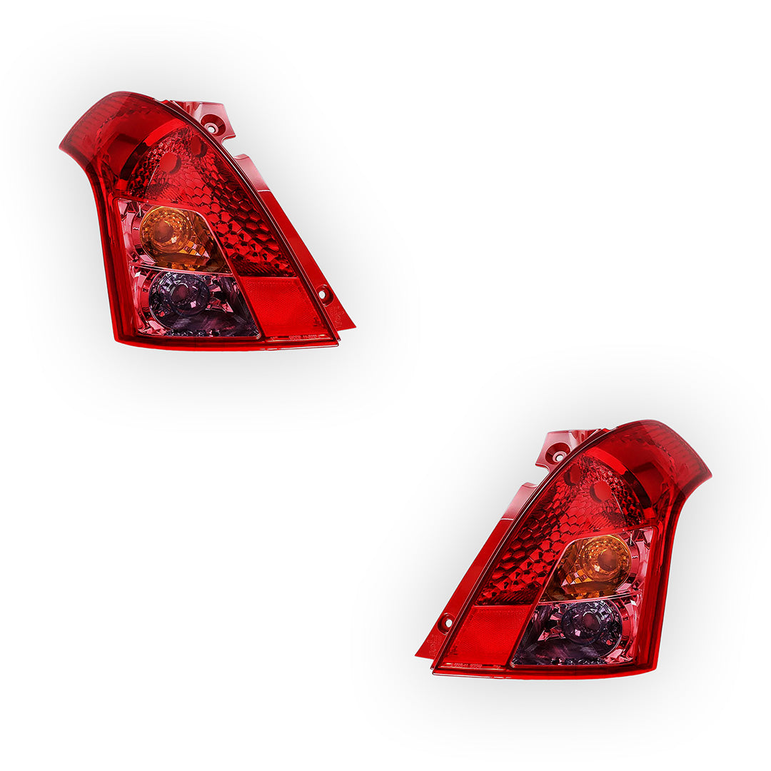 Suzuki Swift EZ / RS415 Hatch Series 2 (2007 - 2010) OEM Style Tail Lights LH + RH