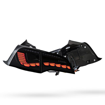 Tesla Model 3 Sedan (2017 - 2022) Sequential Clear Tail Lights LH + RH