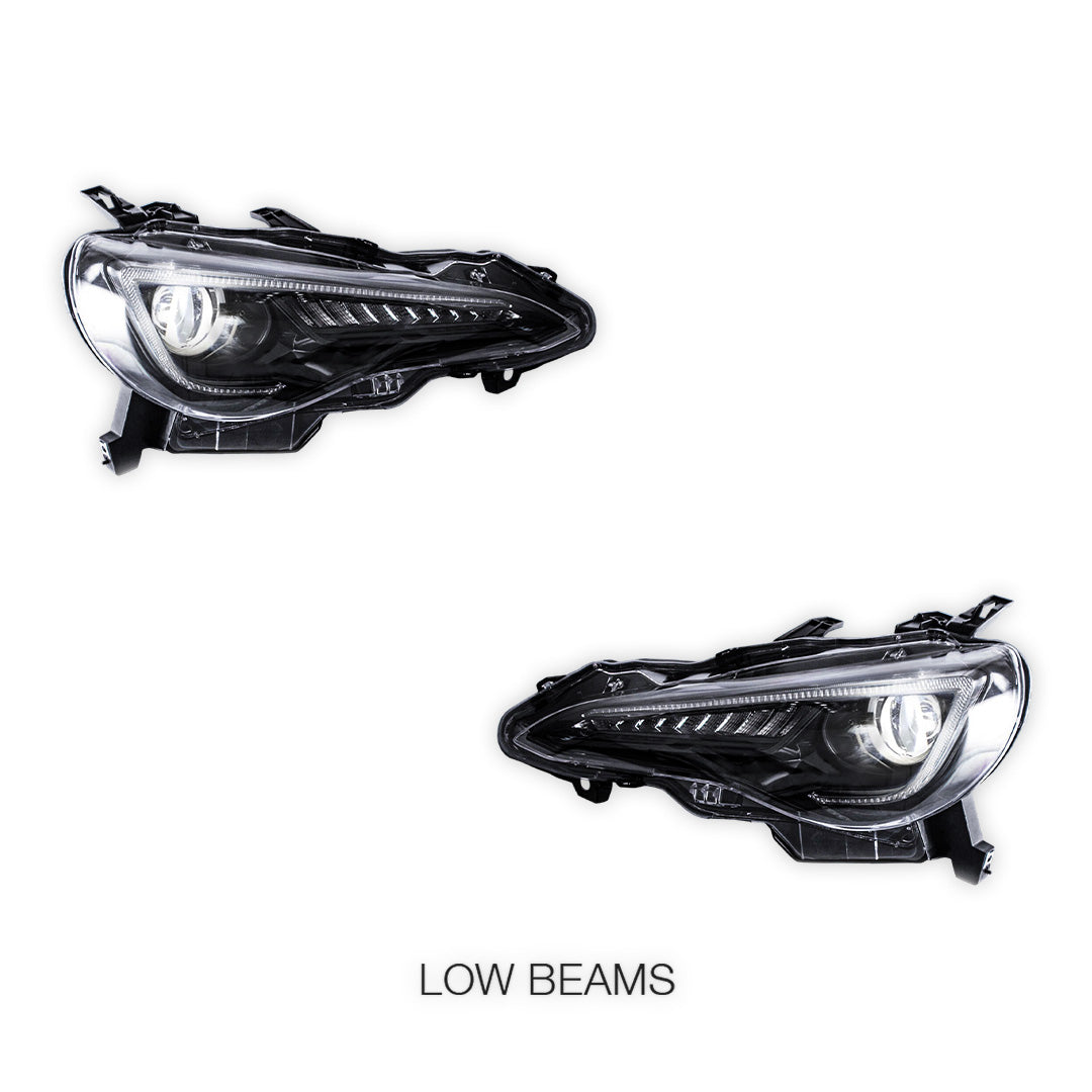 Subaru BRZ (2012 - 2021) Sequential Projector Headlights LH + RH