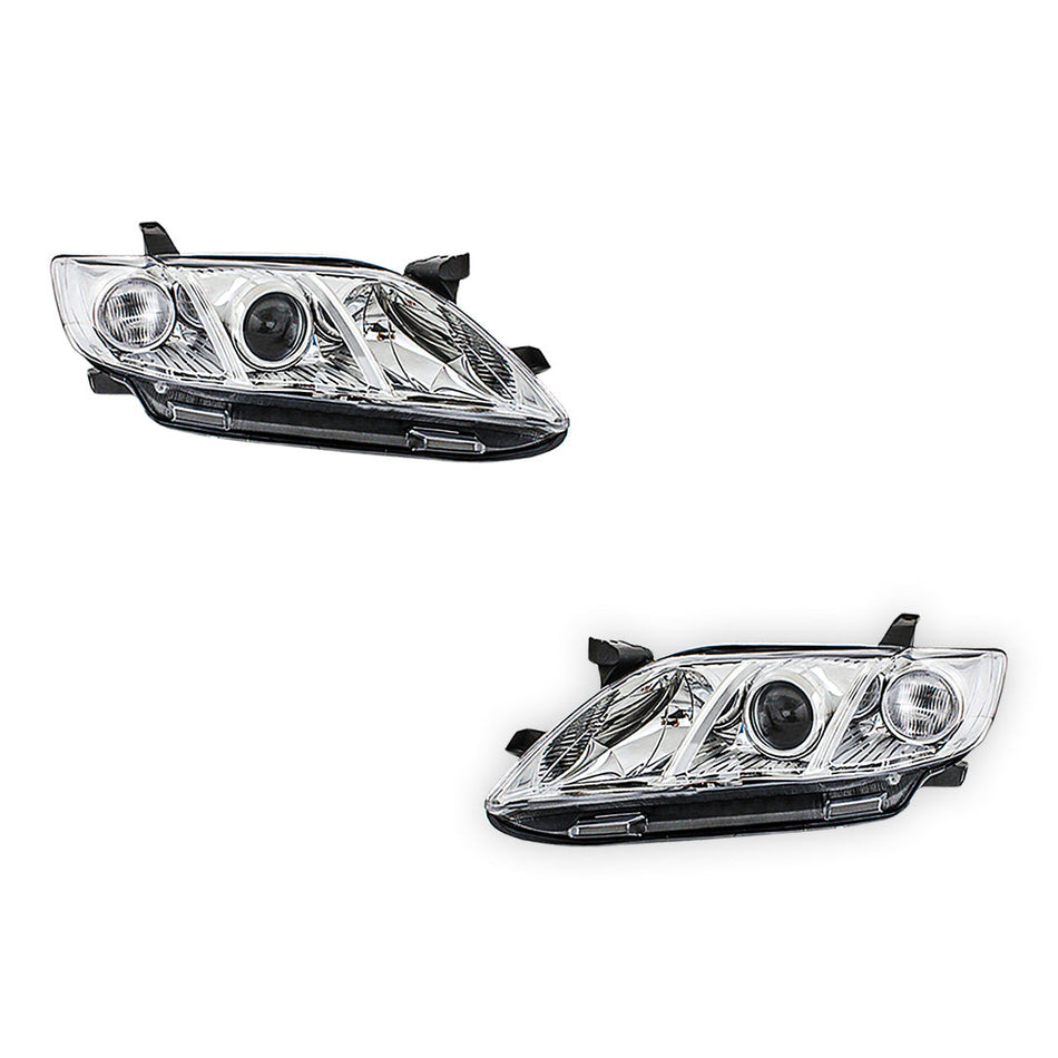 Toyota Camry CV40 (2006 - 2009) OEM Style Headlights LH + RH