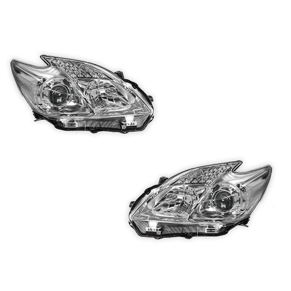 Toyota Prius XW30 / ZVW30 (2011 - 2016) 1RP Headlights LH + RH