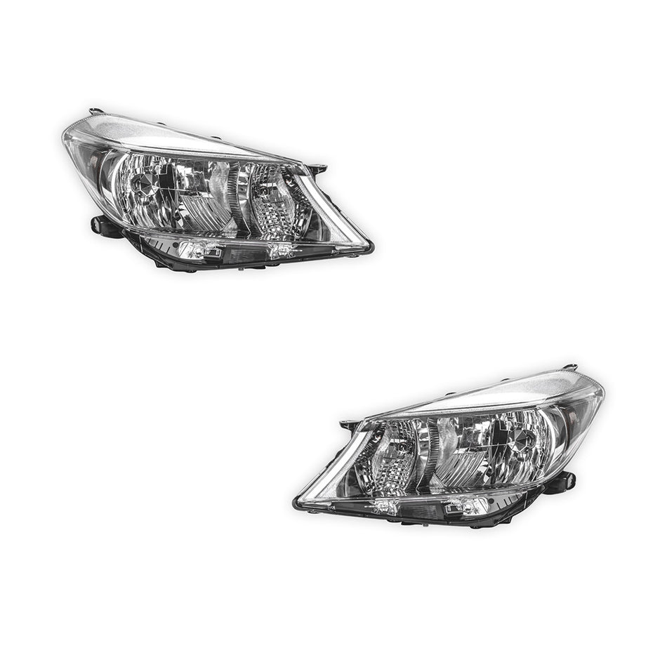 Toyota Yaris XP130 / NCP130 Hatch (2011 - 2014) Headlights LH + RH