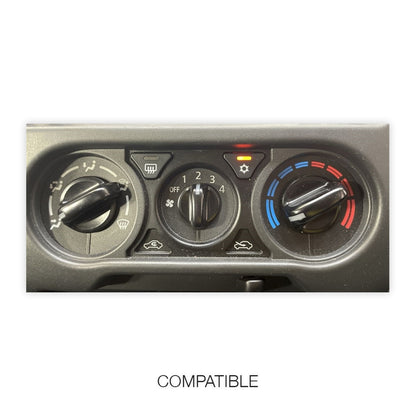 Mitsubishi Triton MQ / MR (2015 - 2019) 9" 13.3" Wireless Android 16 Head Unit for Apple CarPlay / Android Auto Manual AC Panel