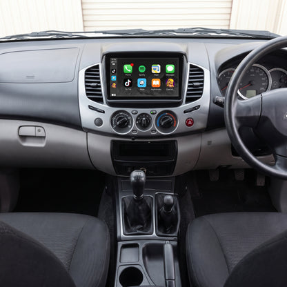 Mitsubishi Triton ML MN (2006 - 2015) 9" 13.3" Wireless Android 16 Head Unit for Apple CarPlay / Android Auto