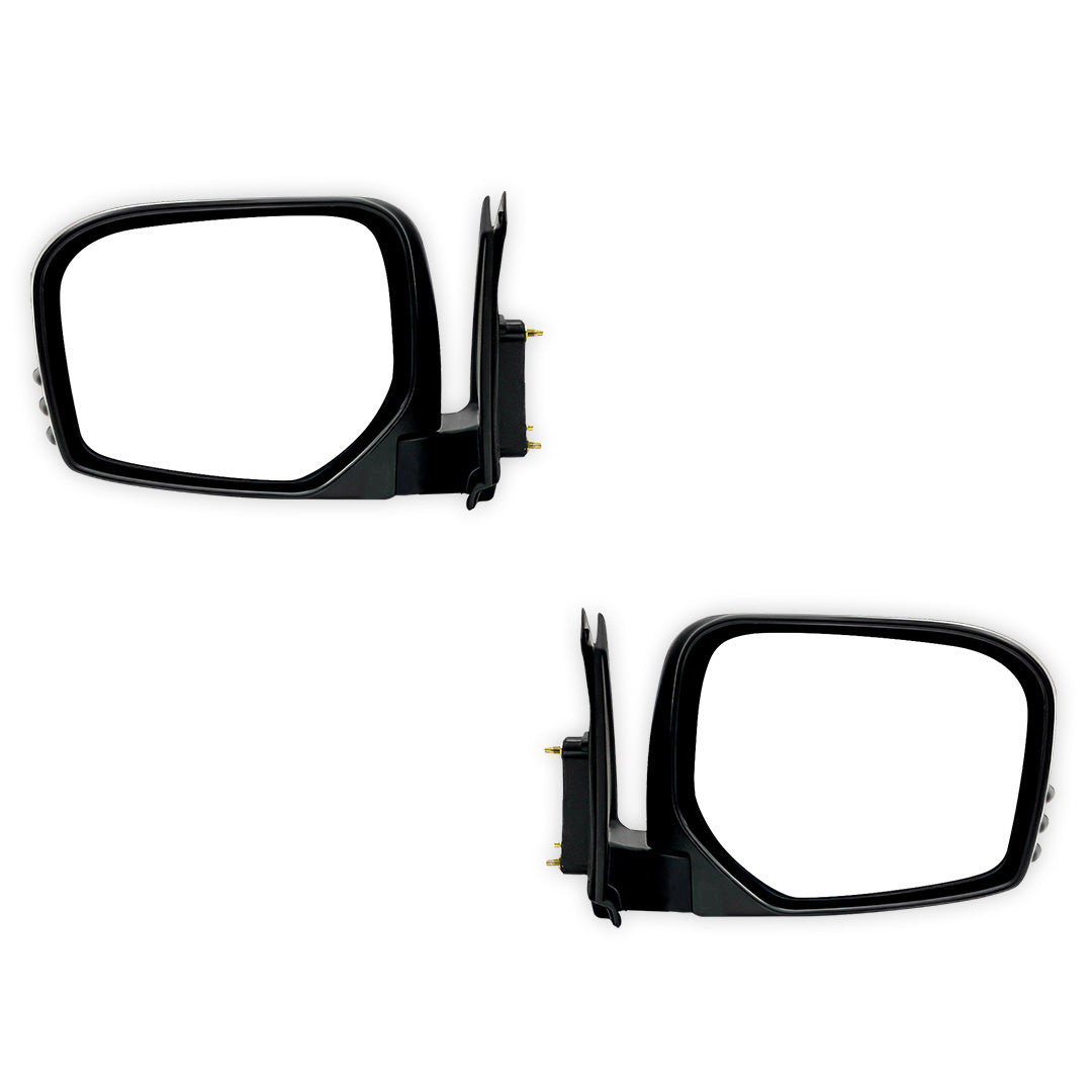 Mitsubishi Triton MN / ML (2006 - 2015) Manual Door Mirrors (Black)