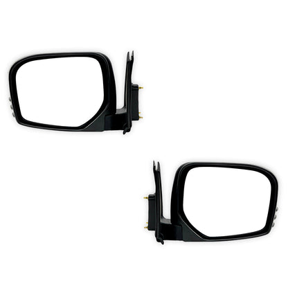 Mitsubishi Triton MN / ML (2006 - 2015) Manual Door Mirrors (Black)