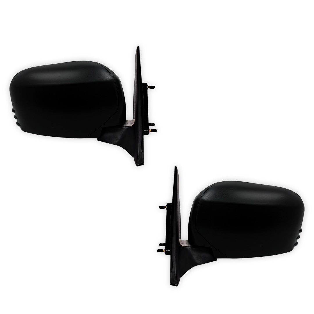 Mitsubishi Triton MN / ML (2006 - 2015) Manual Door Mirrors (Black)