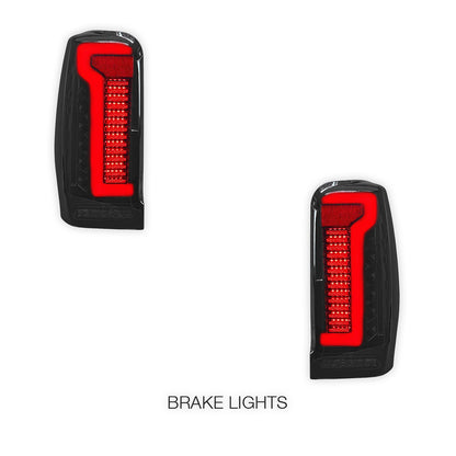 Mitsubishi Triton MR (2019 - 2023) Sequential Smoked Phantom Style Full LED Tail Lights LH + RH