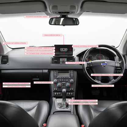 Volvo XC90 C (2002 - 2014) 9" Wireless Android 16 Head Unit for Apple CarPlay / Android Auto