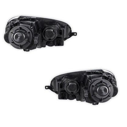 Volkswagen Golf V MK5 (2004 - 2009) Chrome OEM Style Headlights LH + RH