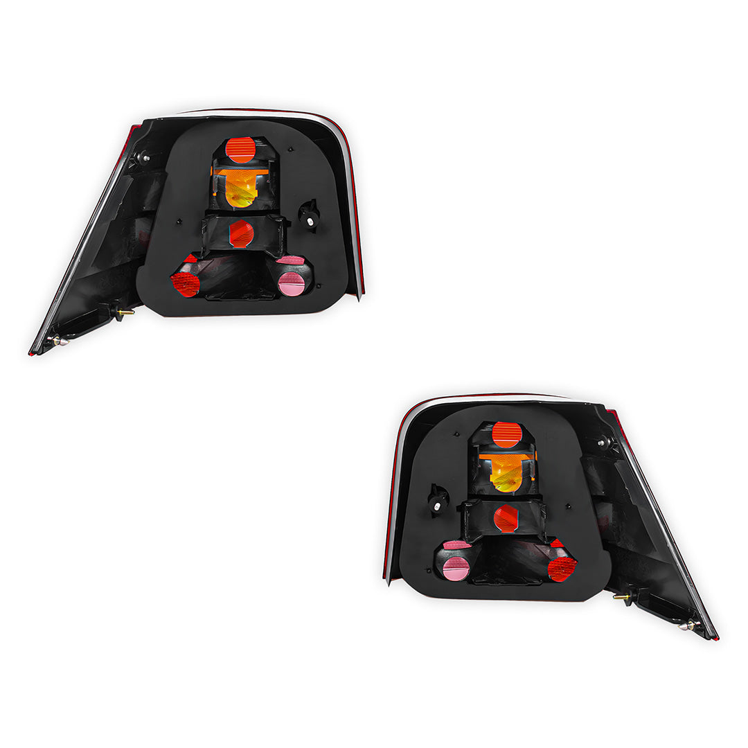 Volkswagen Golf MK4 Hatch (1998 - 2004) Tinted OEM Style Tail Lights LH + RH