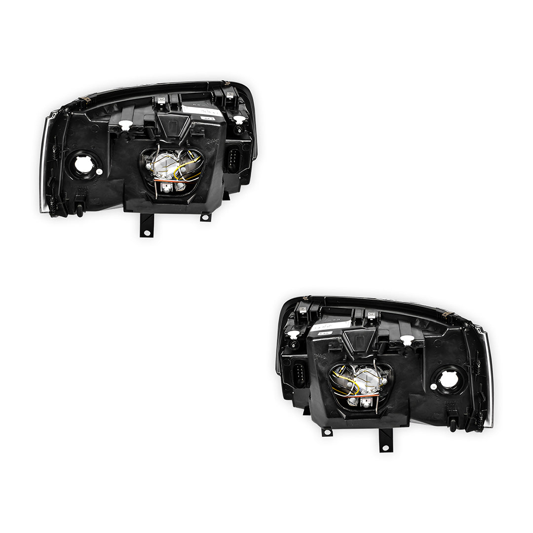 Volkswagen Transporter T5 (2004 - 2009) OEM Style Headlights LH + RH