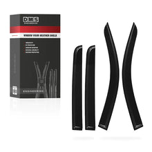 Toyota LandCruiser Prado 150 Series (2009 - 2024) Front and Rear Window Visor Weather Shields