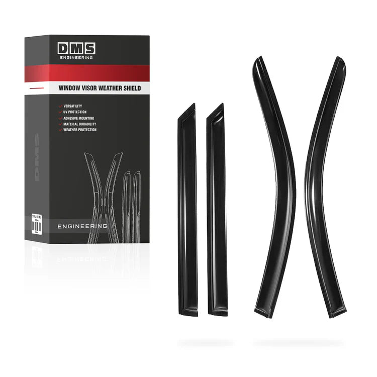 Porsche Cayenne	92A (2010 - 2017) Front and Rear Window Visor Weather Shields