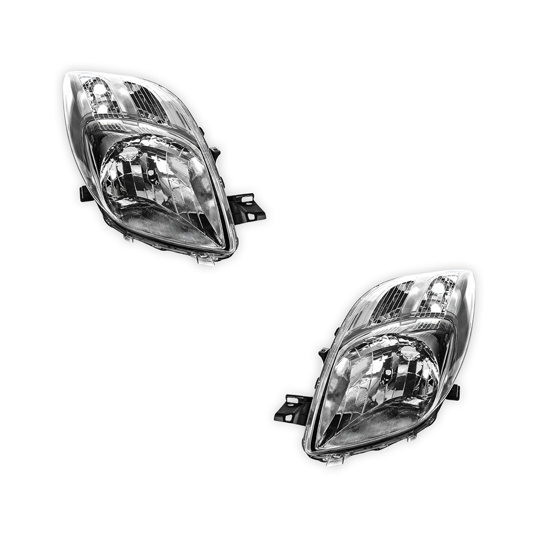 Toyota Yaris XP90 / NCP90 Hatch (2008 - 2011) OEM Style Headlights LH + RH